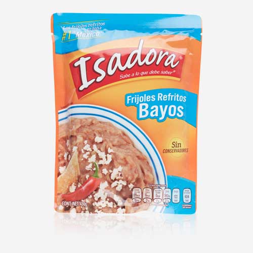 Frijoles Refritos – Refried Beans – Bayos – Isadora