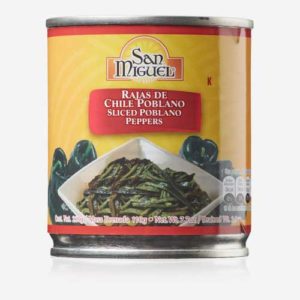 Poblano Chili - strimler - 220 gr