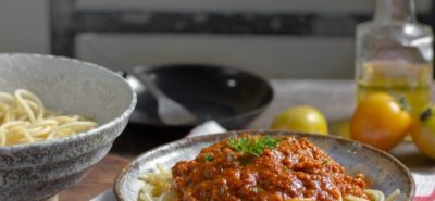 spicy bolognese