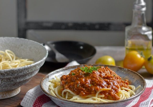 spicy bolognese