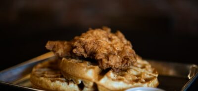 Chicken and waffles