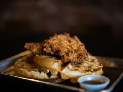 Chicken and waffles