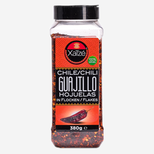 Guajillo chili - tørrede flager