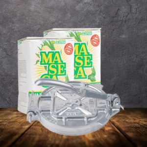 Tortilla DIY kit - tortillapresse og Masa Harina majsmel